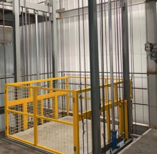 北泉镇导轨式升降机一般加工周期